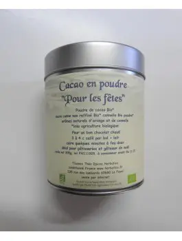 Cacao de Noël poudre 200g Bio*