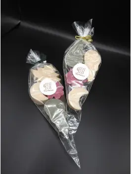 Savons invités Noël pochette de 4x30g