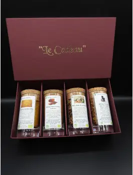 Coffret rouge LE CADEAU Epices Bio