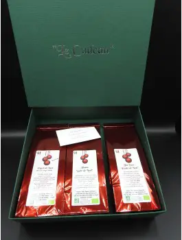 Coffret 3 Thés Tisanes Noël Bio*