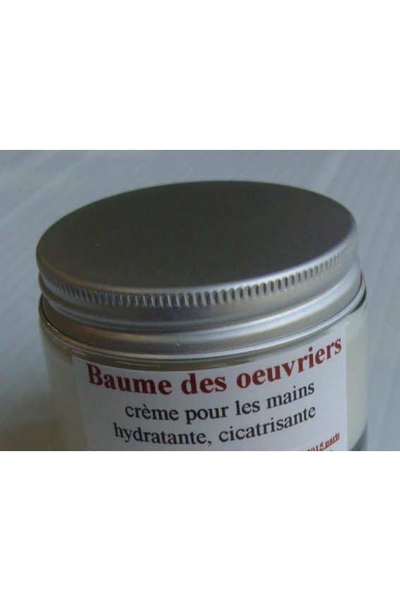 Baume des oeuvriers 50ml pot verre qualité Bio Ecocert