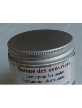 Baume des oeuvriers 50ml pot verre qualité Bio Ecocert