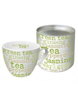 Mug Tea vert 350ml avec boite