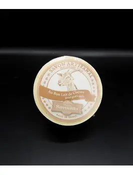 Savon lait de chèvre 100g boite bois