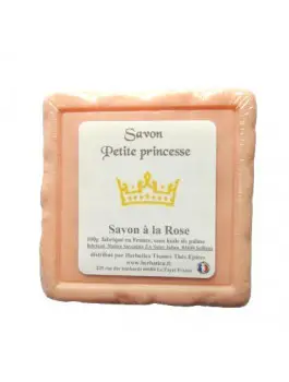 Savon Petite Princesse à la rose 90g