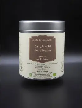Le Chocolat d'antan ou chocolat des Libraires® 200g Bio Boite métal