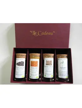 Coffret 4 épices originales Bio