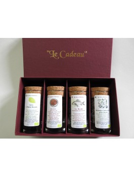 Coffret 4 sels Bio