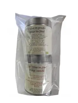 Duo Café 125g + Cacao de Noël 200g Bio