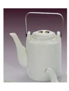 Théière blanche porcelaine 1 litre