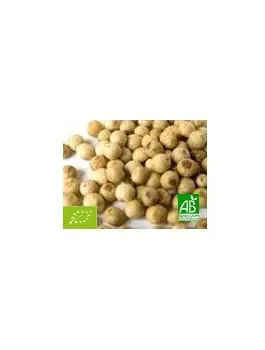 Poivre blanc grains entiers 45g Bio