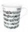 Grand mug blanc Vivaldi 350ml