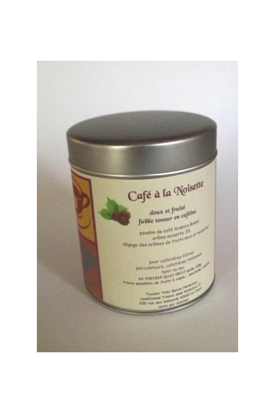 Café à la Noisette bte métal 125g