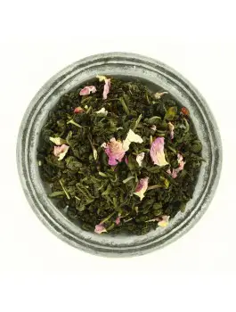 Thé vert 'Douceur de Rose' Bio*