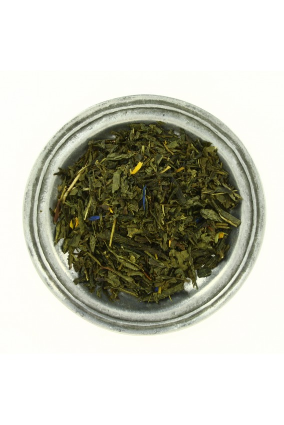 Thé vert Earl Grey fleurs Bio