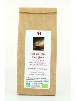 Thé vert Earl Grey fleurs Bio sachet