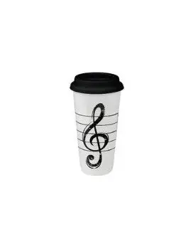 Mug 500ml Clé de sol voyage
