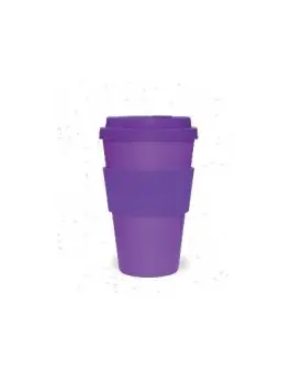 Mug Bambou violet uni 400ml