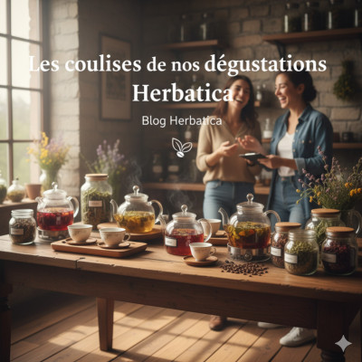 Les coulisses de nos dégustations Herbatica